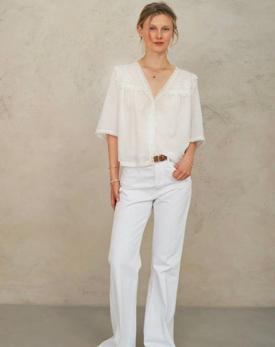 MABE Brea Frill Top