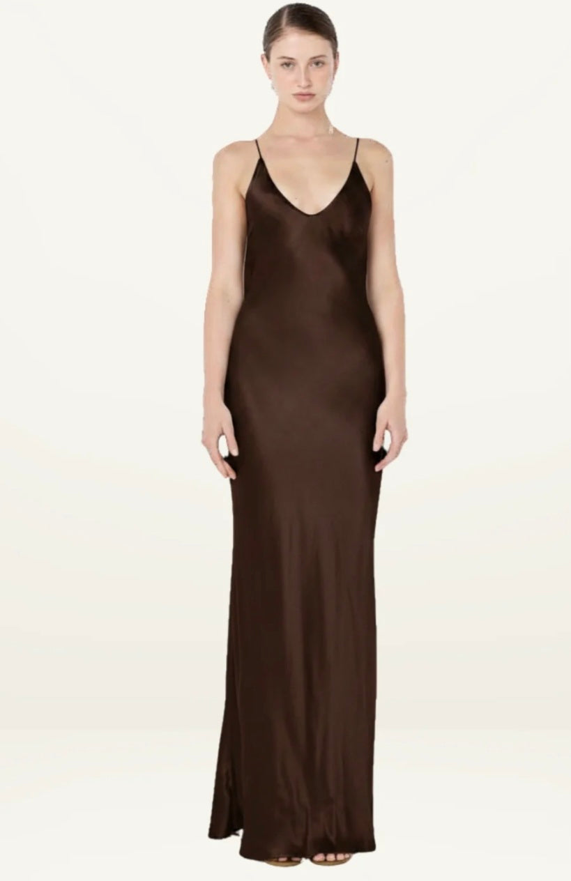 BEC + BRIDGE Florence Dress Espresso