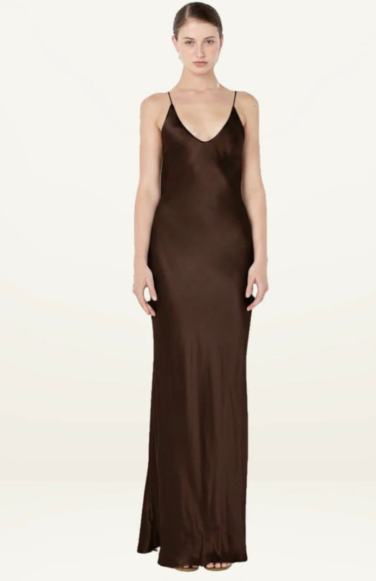 BEC + BRIDGE Florence Dress Espresso