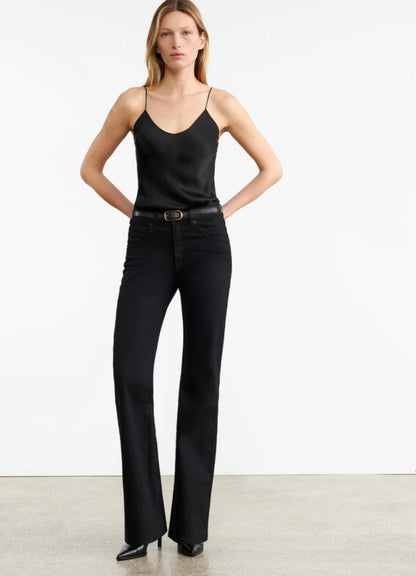 NILI LOTAN Isabella Silk Cami In Black