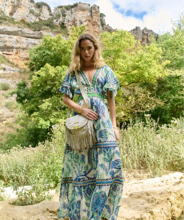 PITI CUITI LISSA WHITE SHOULDER BAG