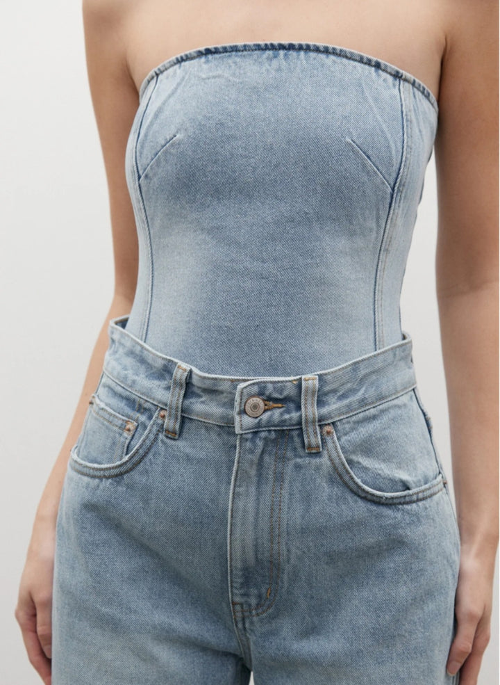 BAYSE AMIRI CORSET - OAKLAND BLUE
