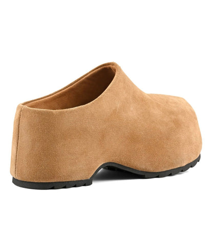 COLORS OF CALIFORNIA SIERRA
Suede leather clog Tan
