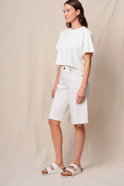 STATESIDE Cloud Jersey Cropped Boy Tee