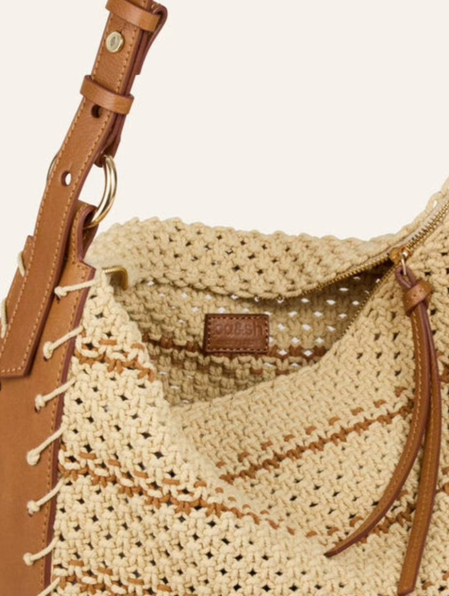 BA&SH ARYA Macrame bag