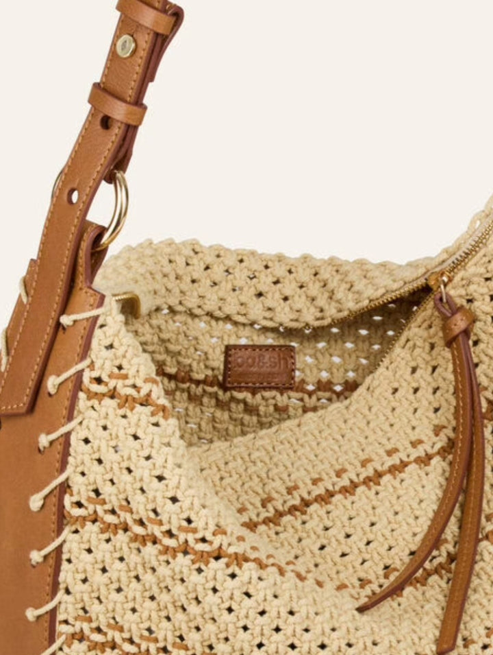 BA&SH ARYA Macrame bag