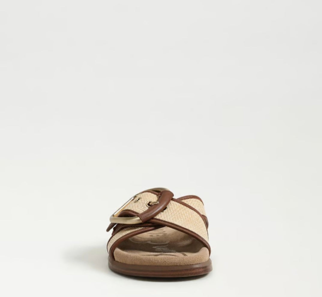 SAM EDELMAN Darla Multi Buckle Slide Sandal