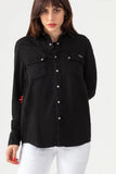 Acquaverde Clyde Shirt In Black