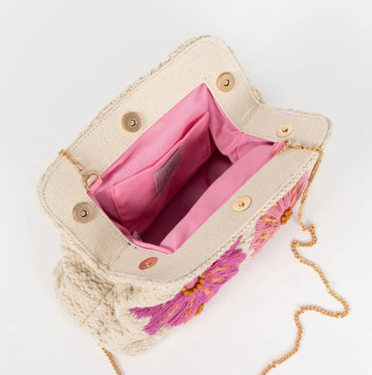 PITI CUITI MAGNOLIA CLUTCH BAG