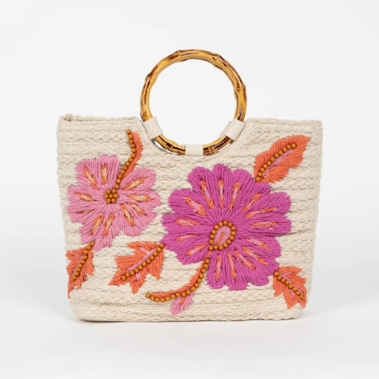PITI CUITI MAGNOLIA SHOPPER BAG