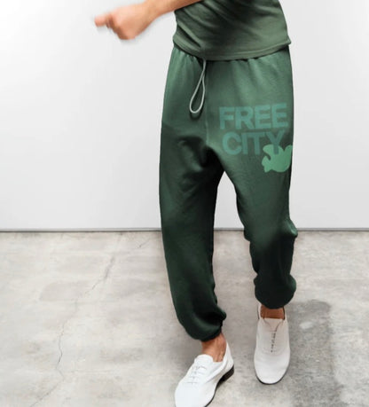 FREECITY sweatpant - eatgreen