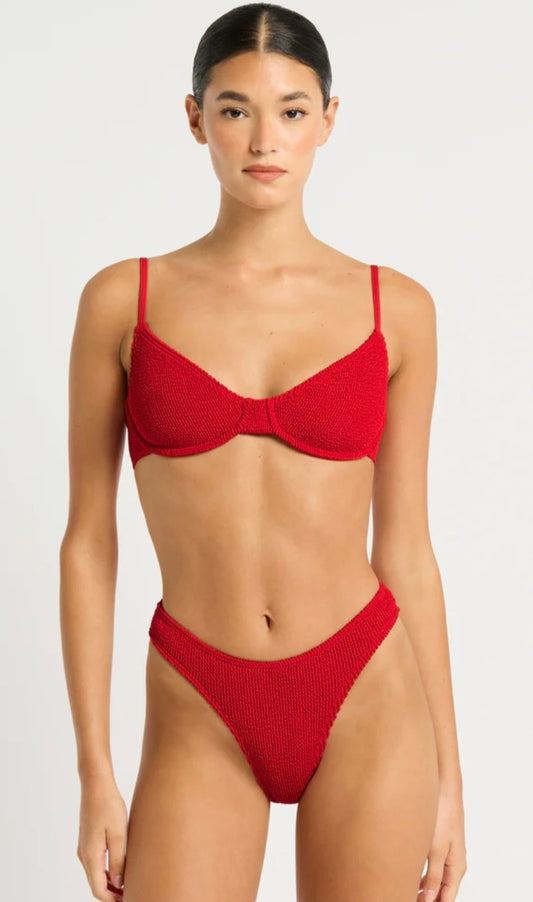 BOND EYE Balconette Bikini Baywatch Red