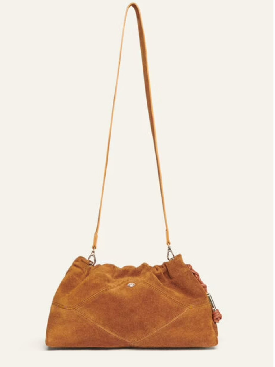 BA&SH JUNE BAG Congac Suede