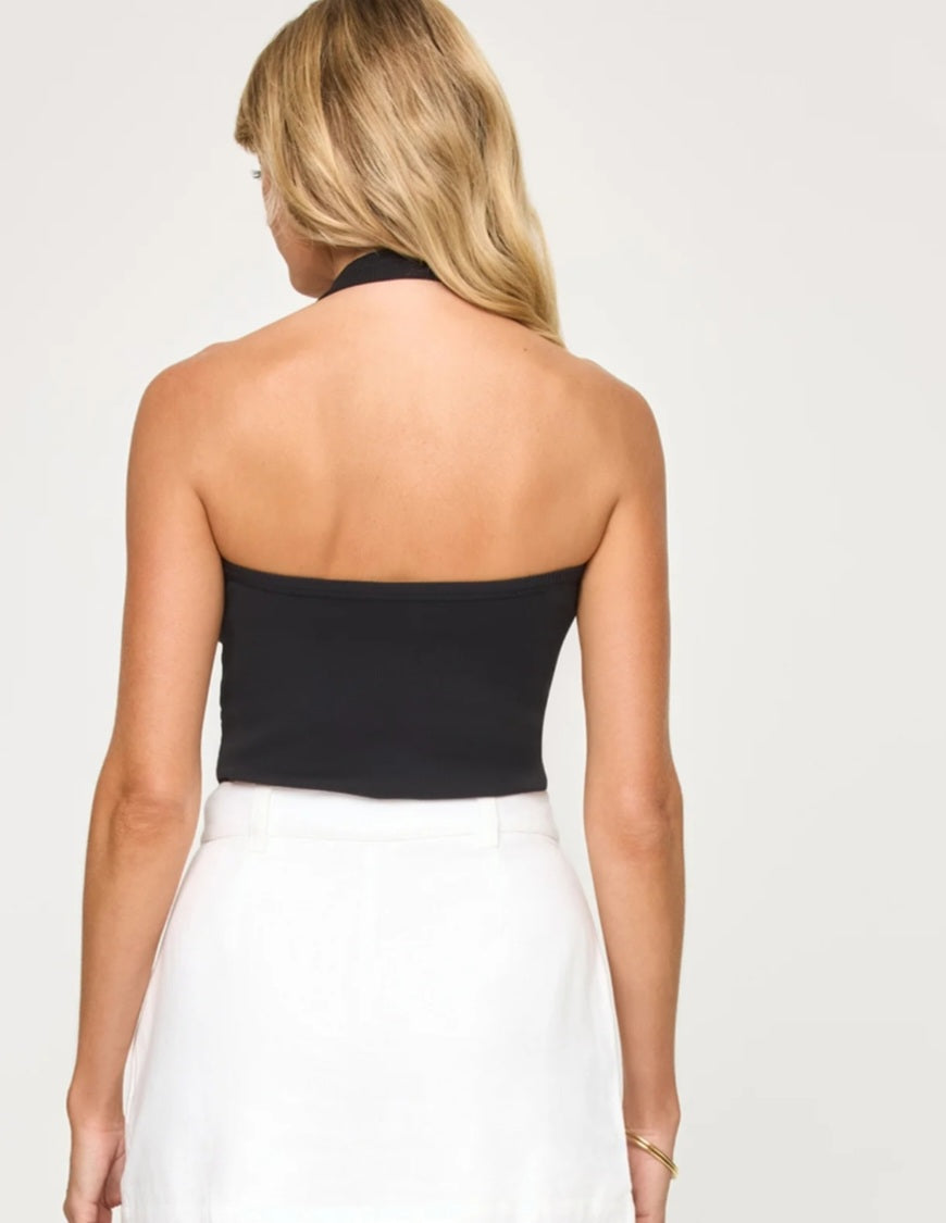 LSPACE Alyx Halter Tank Black