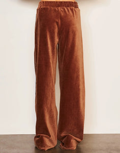 SUNDRY Relaxed Wide Leg Pant in Taupe