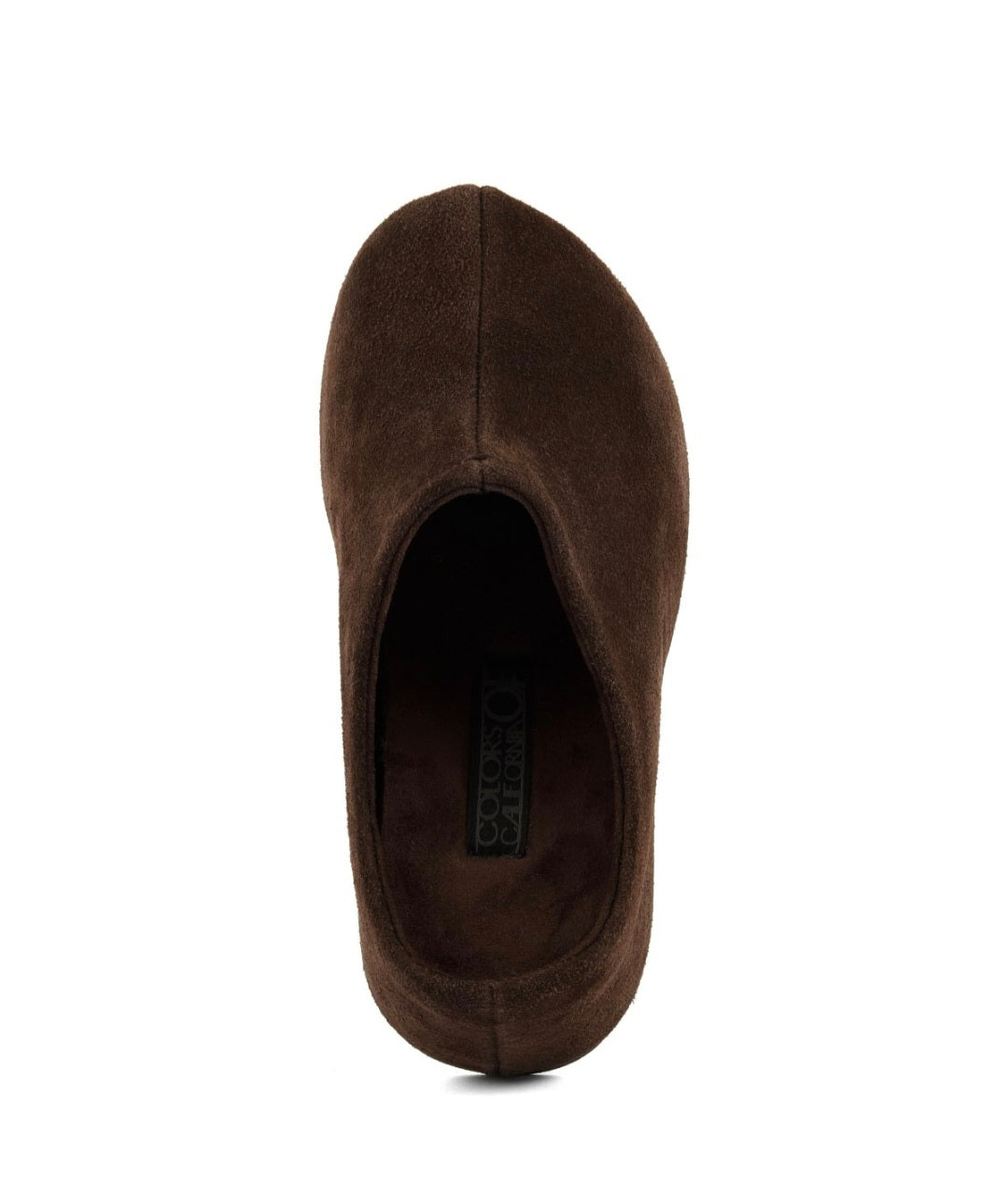 COLORS OF CALIFORNIA SIERRA
Suede leather clog Chocolate