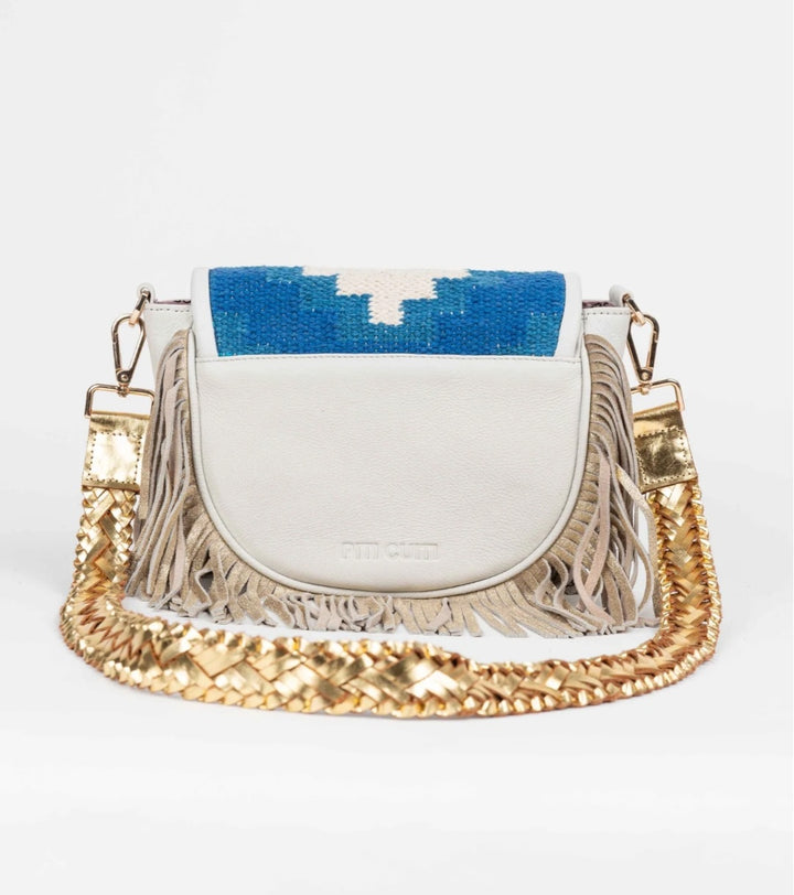 PITI CUITI MEDELLIN BLUE SHOULDER BAG
