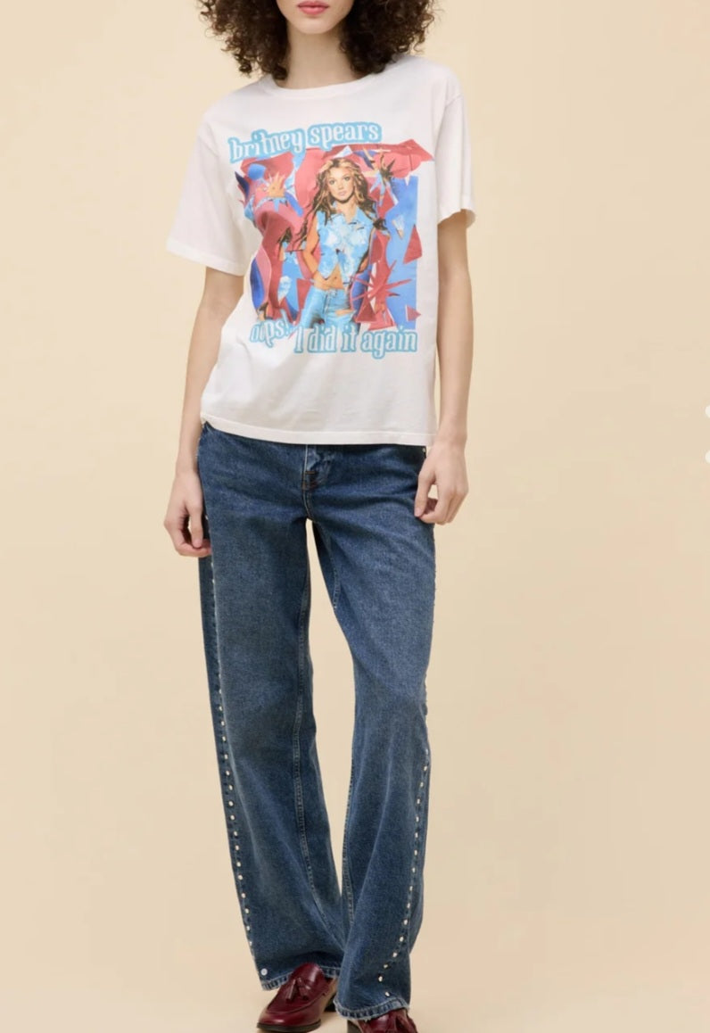 DAYDREAMER Britney Spears Oops I Did It Again Boyfriend Tee