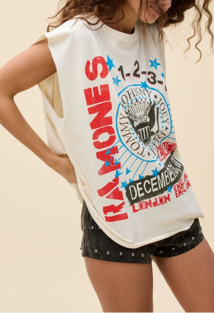 DAYDREAMER Ramones '77 Show Poster Muscle Tank
