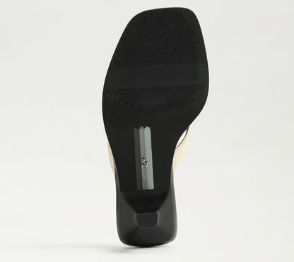 SAM EDELMAN Dollie Thong Sandal Linen Se Leather