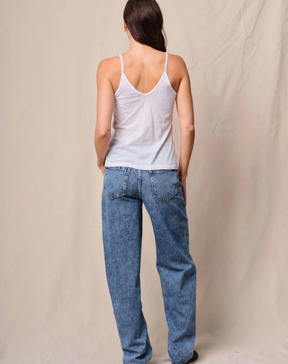 STATESIDE Supima Slub V-Neck Cami