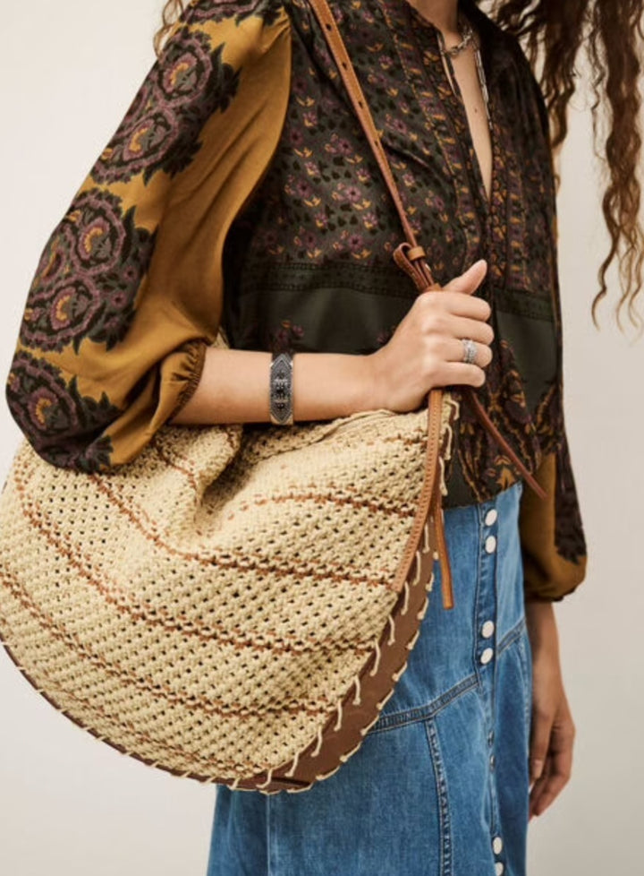 BA&SH ARYA Macrame bag