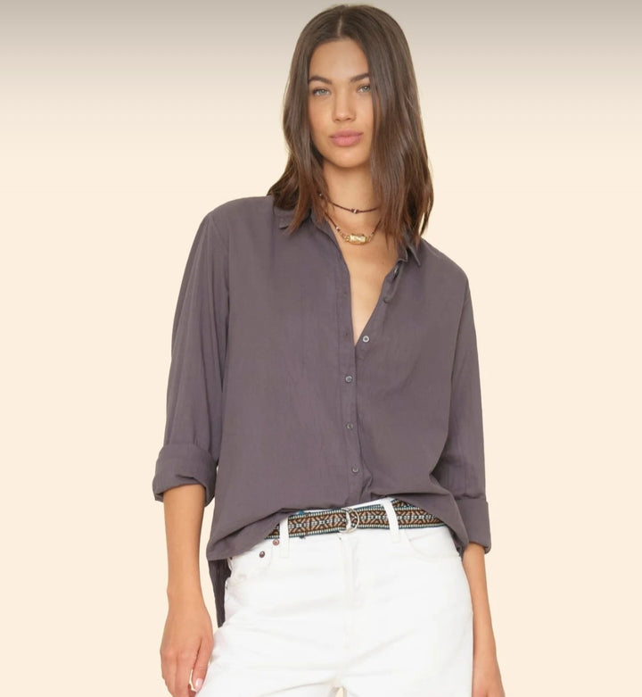 XIRENA Beau Shirt In Ash