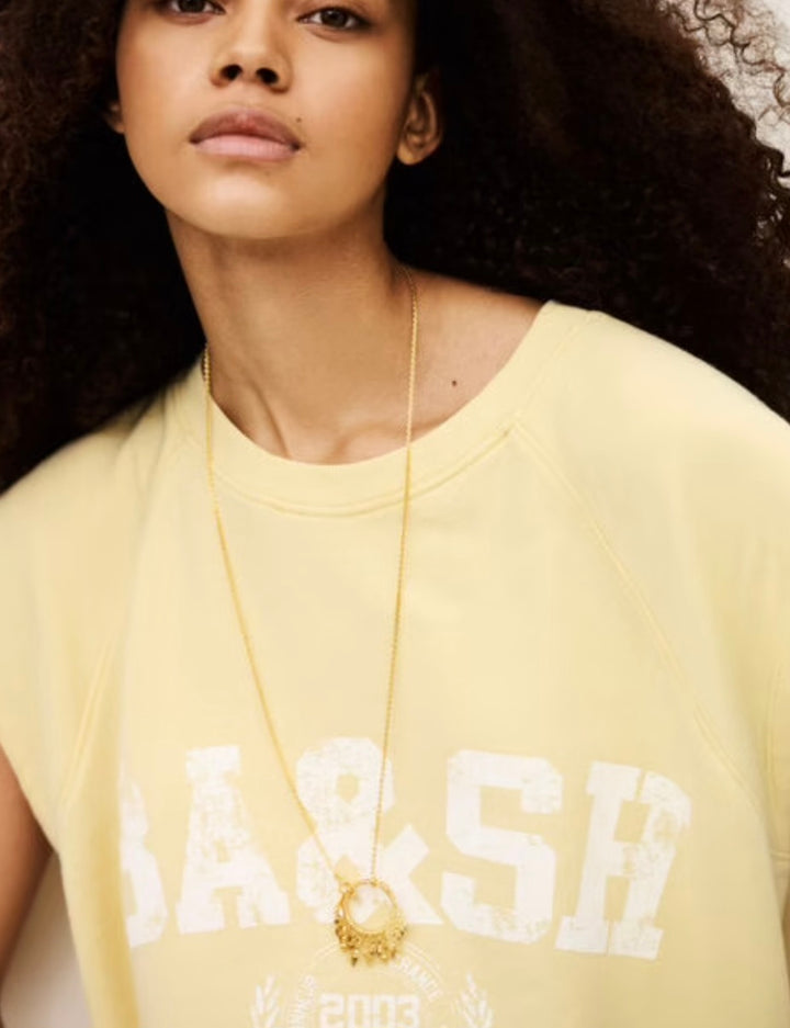 BA&SH Beata Sweat Yellow