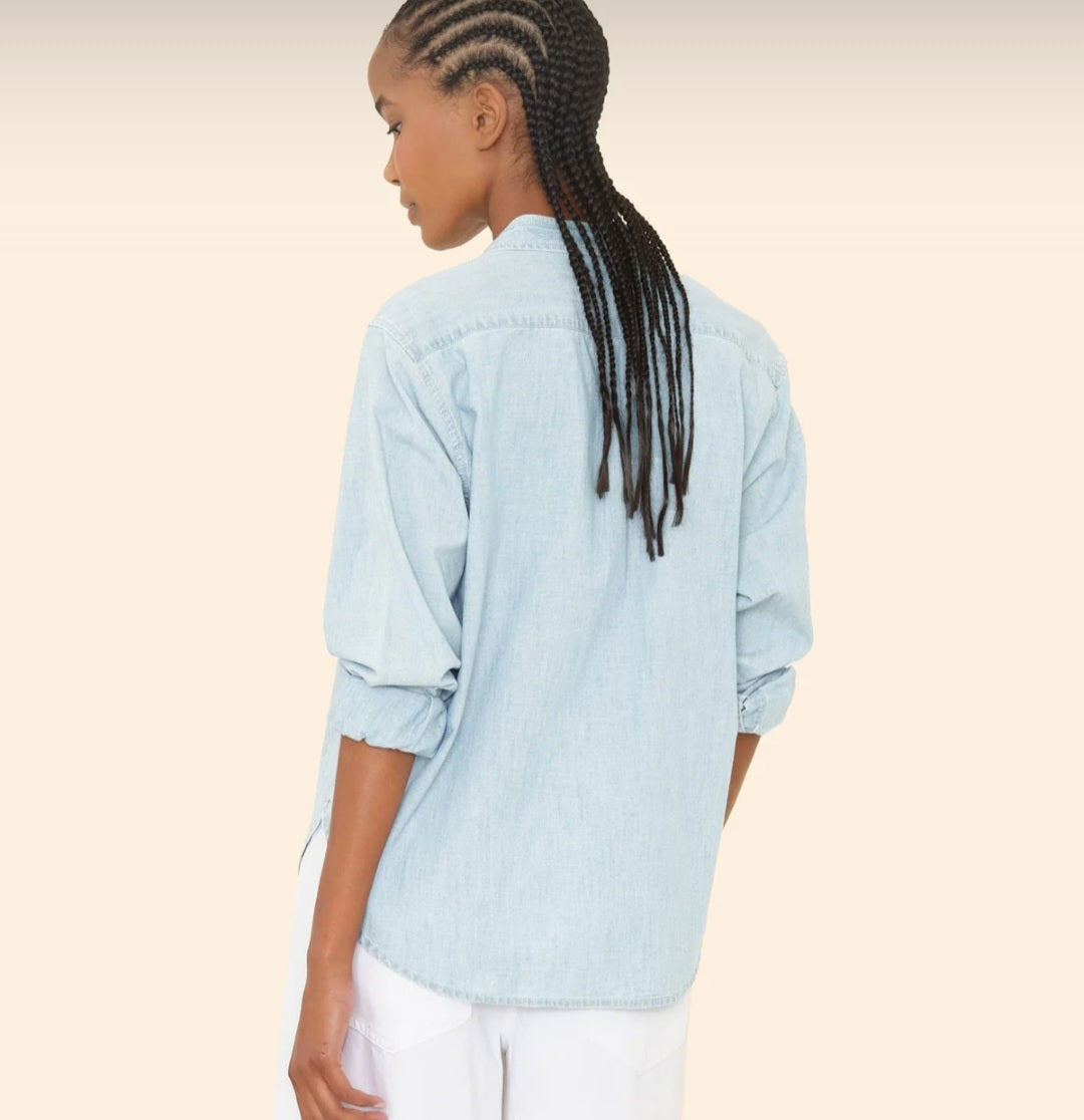 XIRENA Beau Shirt In Air Blue