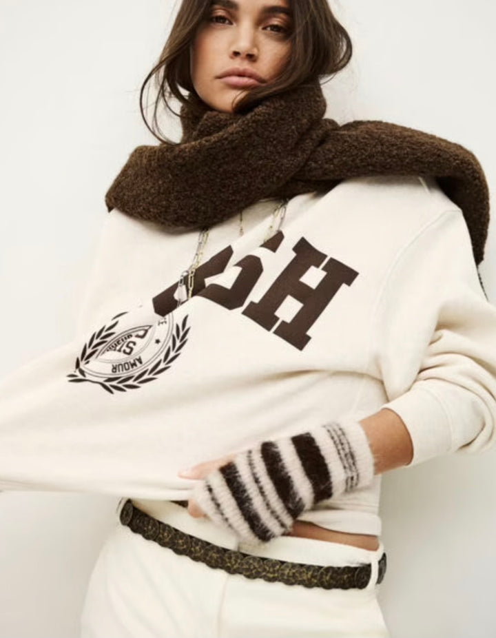 BA&SH FENJA long-sleeve sweatshirt