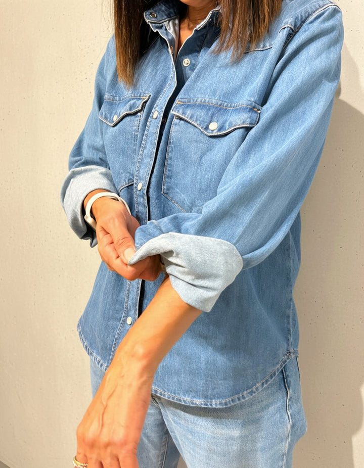 HEARTLESS Denim Shirt