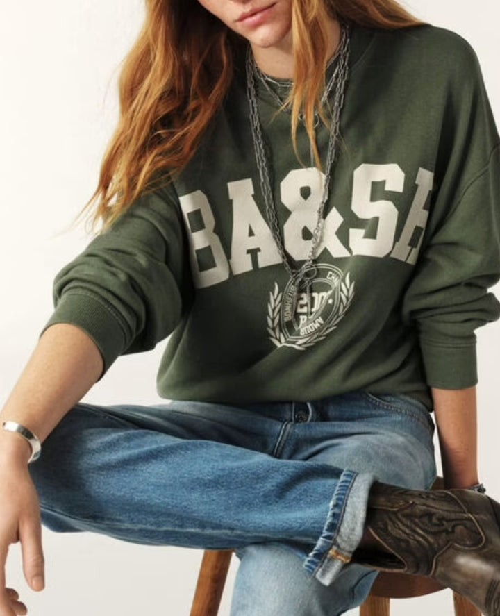 BA&SH BENJAMIN sweatshirt Khaki