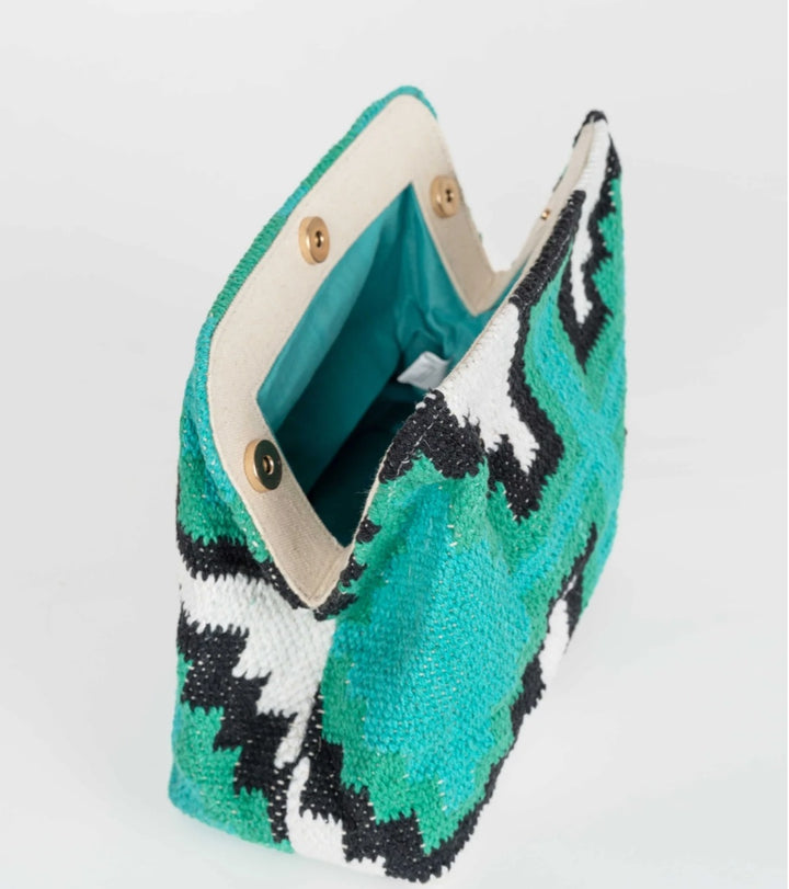 PITI CUITI CLUTCH MULTICOLOR BLUE