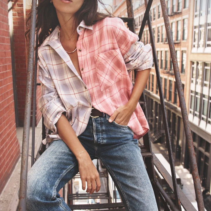 XIRENA Patchwork Phillipa Shirt