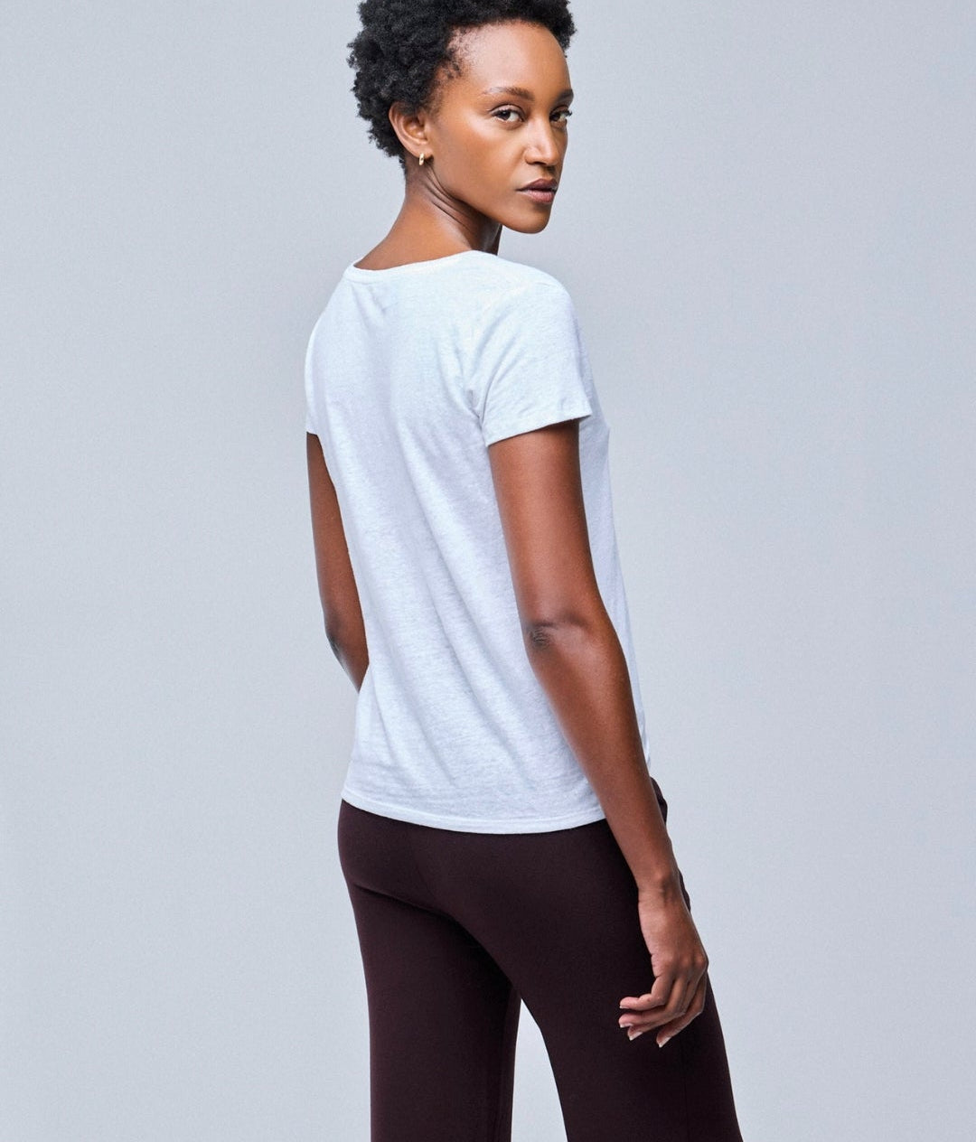 MAJESTIC FILATURES Linen Tee White