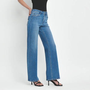 Refinery High Rise Wide Leg Jeans