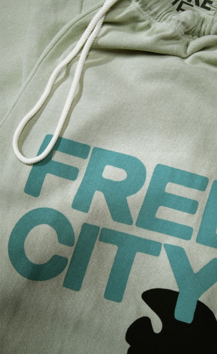 FREECITY sweatpant - bones