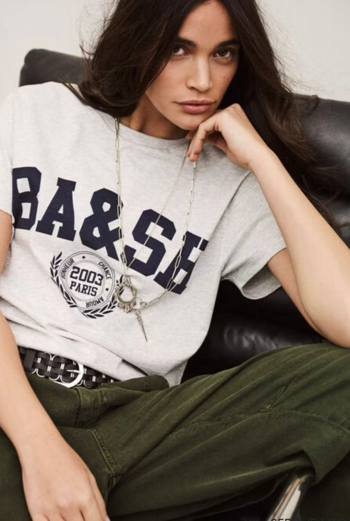 BA&SH Ioni Tee Grey