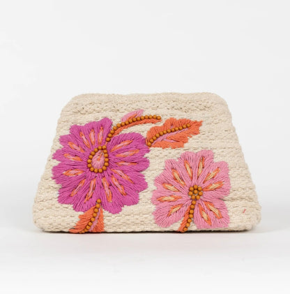 PITI CUITI MAGNOLIA CLUTCH BAG