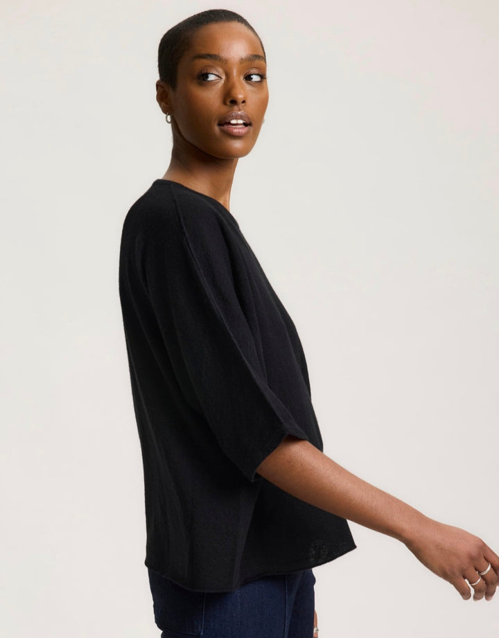 MAJESTIC FILATURES Oversized Linen Tee