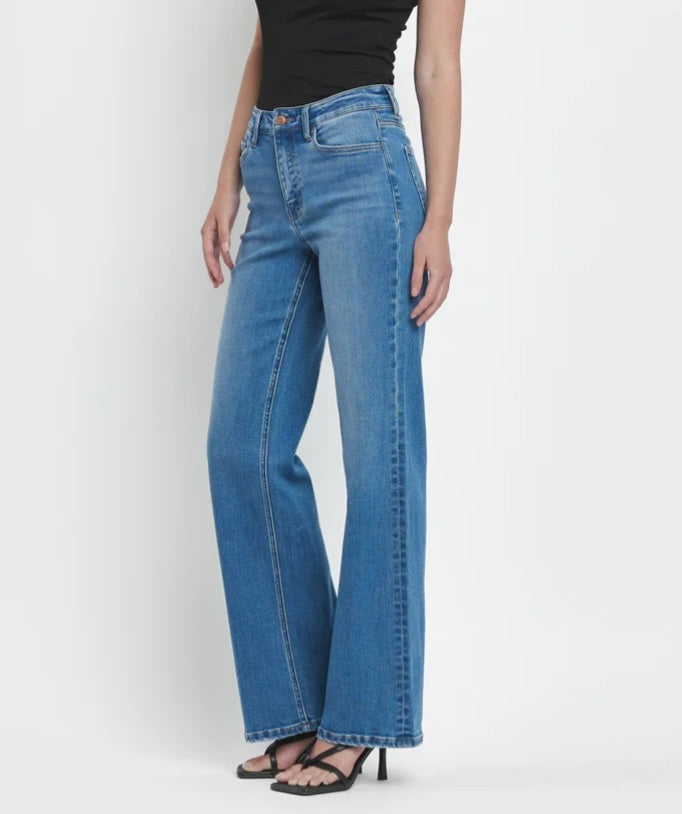 Refinery High Rise Wide Leg Jeans