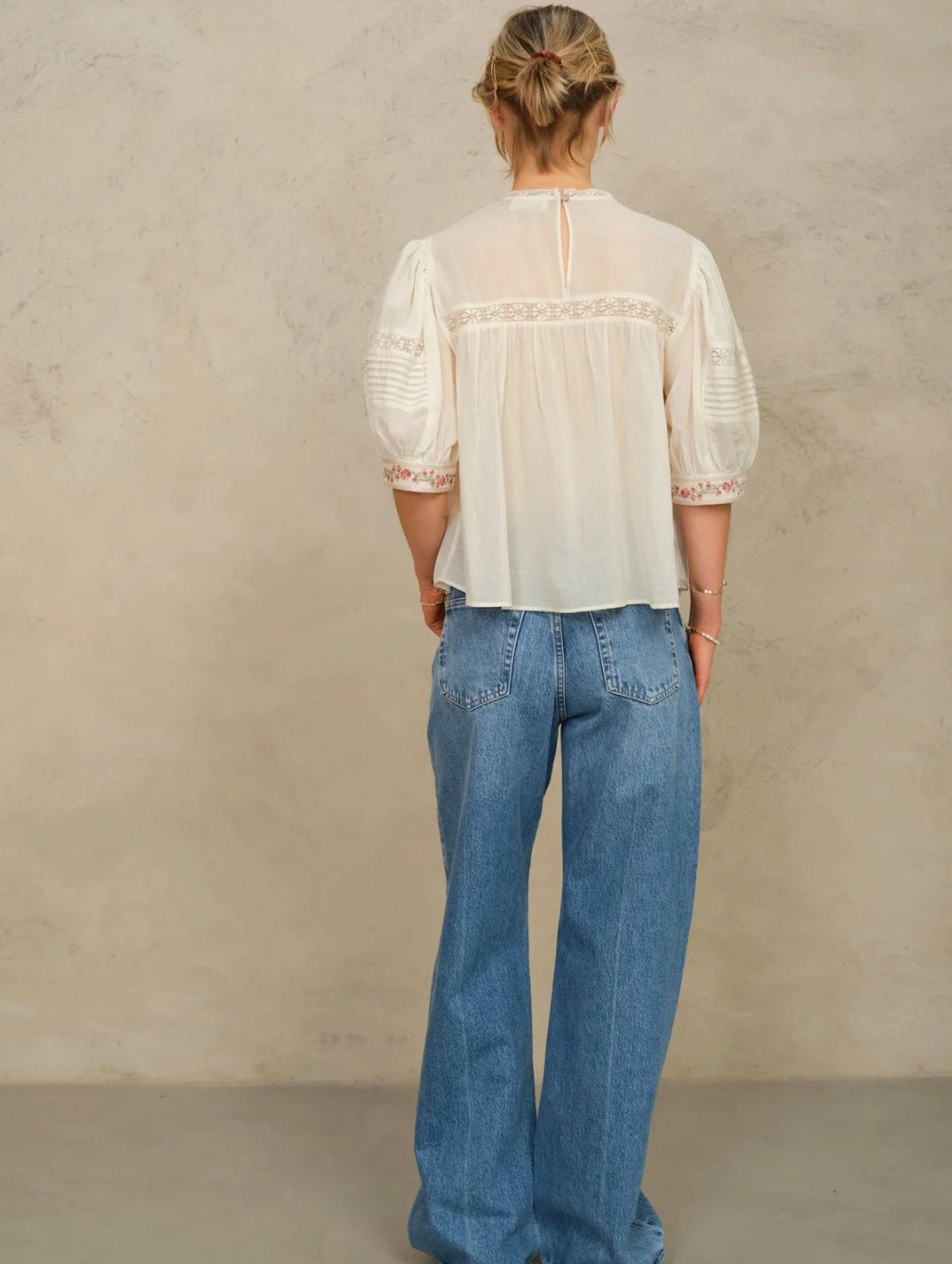MABE Fleur Short Sleeve Top