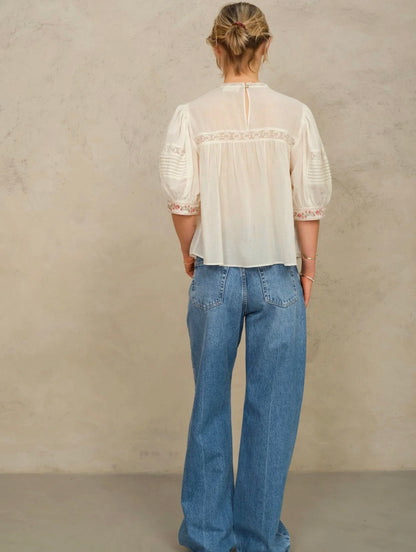 MABE Fleur Short Sleeve Top