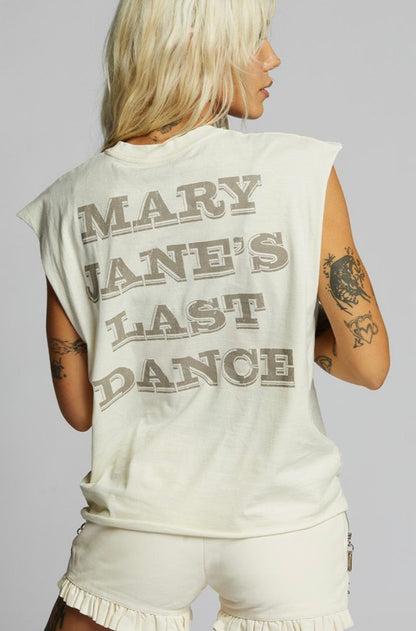 RECYCLED KARMA Tom Petty Vintage Cut Sleeve Tee