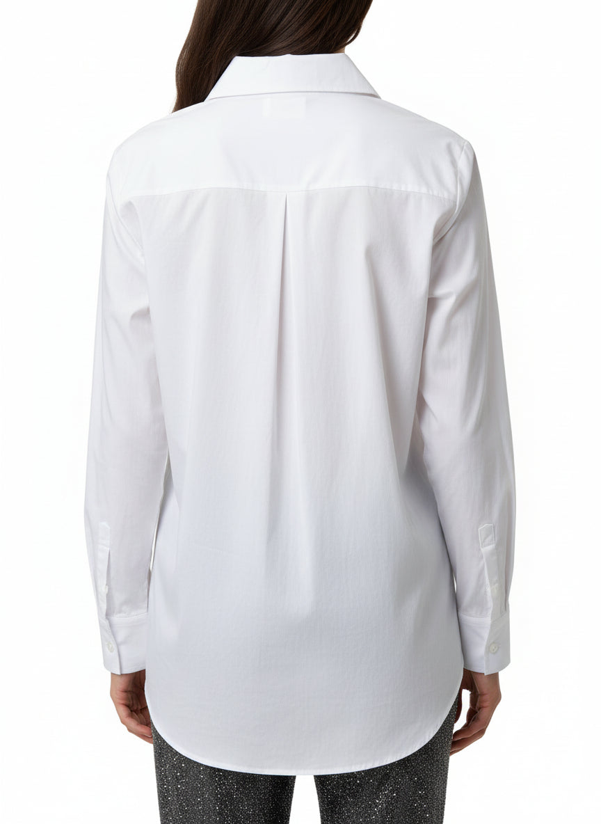 STUDIO PARISIEN Button down shirt White