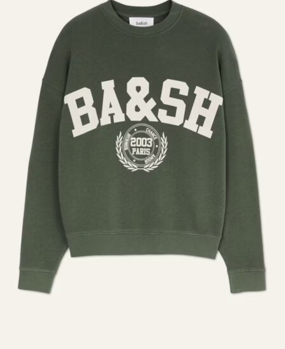 BA&SH BENJAMIN sweatshirt Khaki