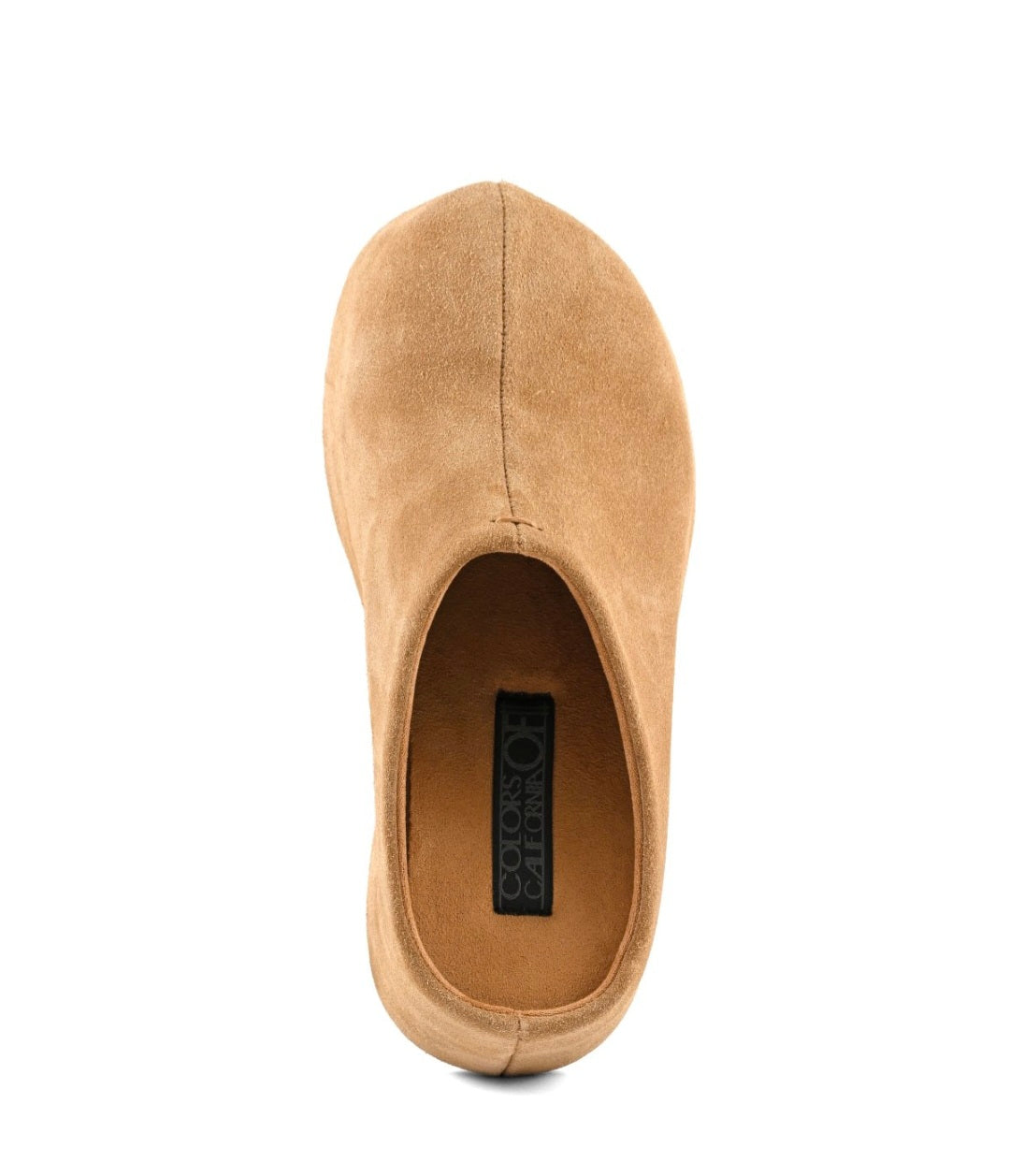 COLORS OF CALIFORNIA SIERRA
Suede leather clog Tan