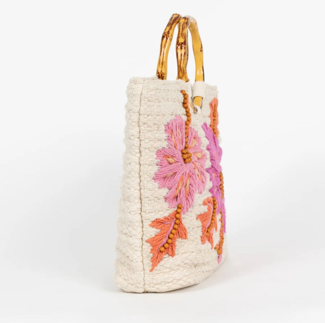 PITI CUITI MAGNOLIA SHOPPER BAG