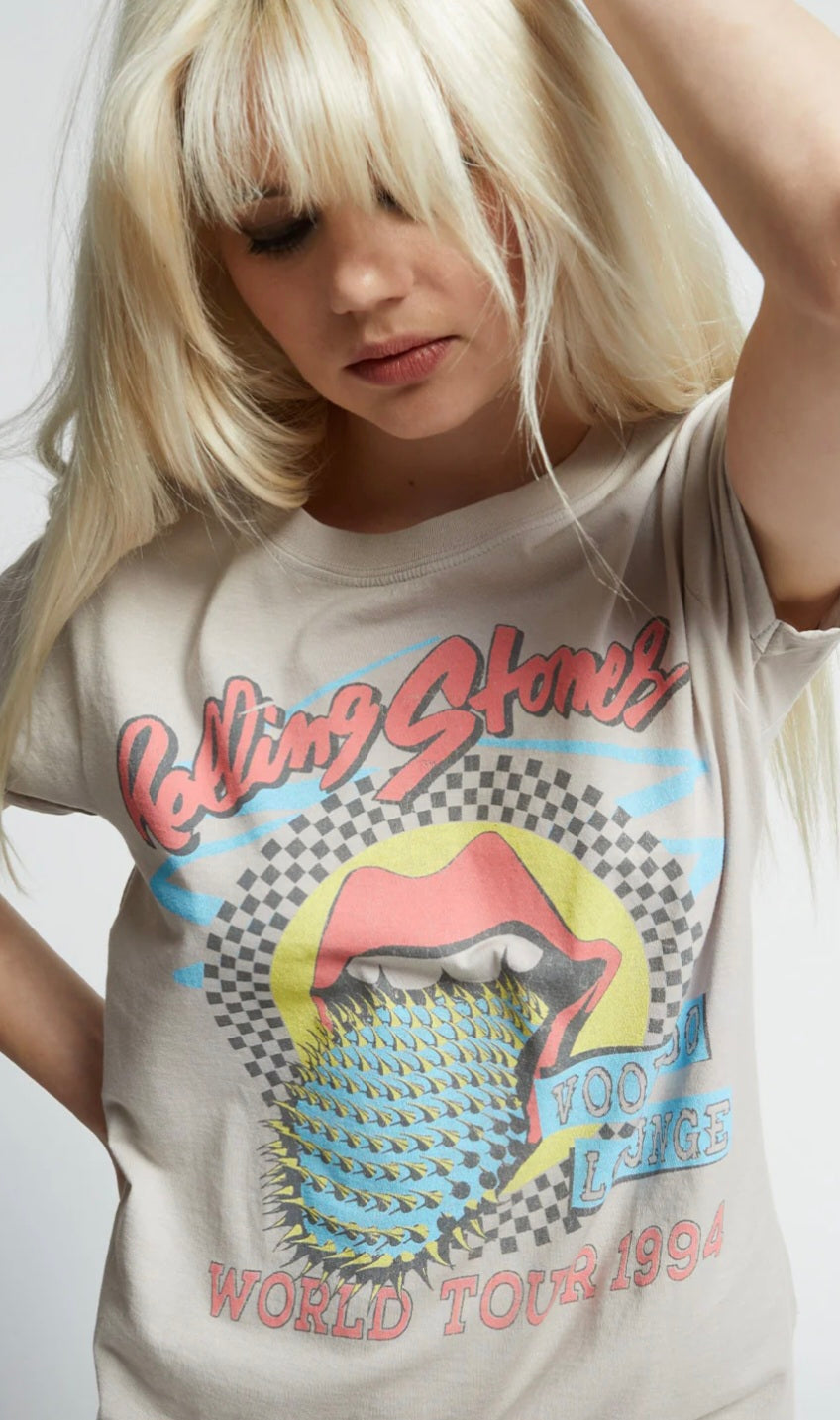RECYCLED KARMA The Rolling Stone Voodoo Lounge Vintage Concert Tee