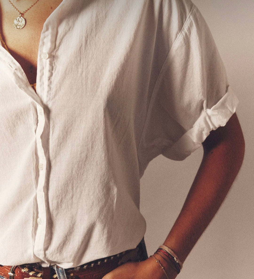 XIRENA Channing Shirt In White